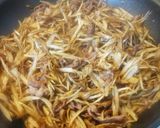 ごぼうがおいしい肉ごぼう作り方9写真