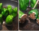 失敗なし♡丸ごとピーマンのチーズ肉詰め作り方4写真