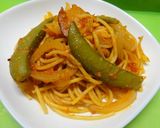 *市販トマトソースで簡単パスタ*作り方4写真
