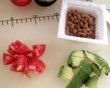 アボトマ納豆丼♡時短！美味しい！TKG作り方1写真