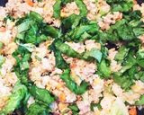 餃子(肉団子)でリメイク！パラパラ炒飯作り方4写真