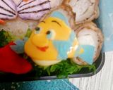 『リトルマーメイド♡アリエル風』弁当♡作り方13写真