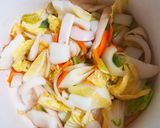 冷凍野菜で☆具だくさんの中華点心スープ作り方4写真