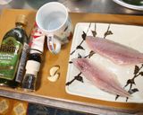 鯵とグリーンパスタ作り方2写真