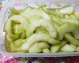 簡単❤調味料3種deかりぽりセロリの早漬作り方4写真