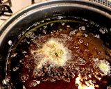 深谷ねぎの天ぷらミルフィーユで卵焼きなん作り方2写真