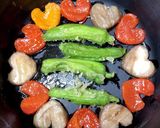 深谷ねぎの天ぷらミルフィーユで卵焼きなん作り方3写真