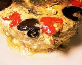 深谷ねぎの天ぷらミルフィーユで卵焼きなん作り方6写真
