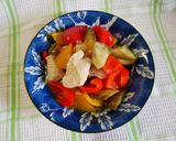 夏野菜と鶏むね肉のマリネ作り方5写真
