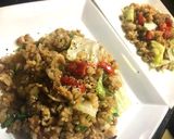 とんこつ醤油レタストマト炒飯！作り方10写真