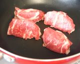 トマトの豚巻き（みそだれ）作り方3写真