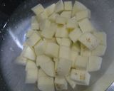 端っこ野菜の豆乳スープ作り方1写真
