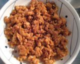 そぼろたけのこご飯作り方5写真