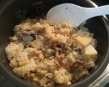 そぼろたけのこご飯作り方7写真