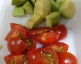 アボカドとトマトの中華スープ作り方1写真