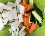 レンジでできる簡単浅漬け♪作り方1写真