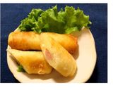 簡単ポテトとウインナーとチーズの春巻き☆作り方6写真