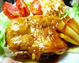 メッチャ簡単　鶏肉の照り焼き作り方5写真