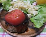簡単♪手ごねハンバーグ（モスバーガー風作り方14写真