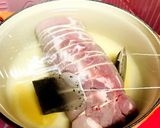 梅酒でサッパリ、紅茶豚作り方1写真