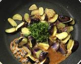 ご飯乗せ！なす味噌作り方4写真