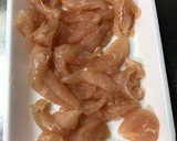 ささみともやしの中華炒め作り方1写真