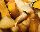 鶏肉とカボチャの甘煮●いろいろ野菜の煮物作り方3写真