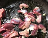 砂肝と水菜のスイートチリ炒め作り方3写真