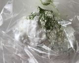 抹茶クッキー＊袋でもみもみ作り方1写真