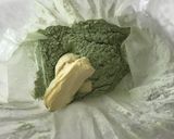 抹茶クッキー＊袋でもみもみ作り方3写真