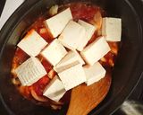 Staubでトマト缶とさんま缶と豆腐煮作り方7写真