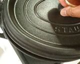 Staubでトマト缶とさんま缶と豆腐煮作り方11写真