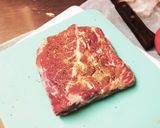 エビスモチ豚の炭火ロースト作り方1写真