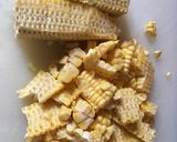とうもろこしの炊き込みご飯作り方2写真