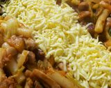簡単ホットプレートでチーズタッカルビ作り方18写真