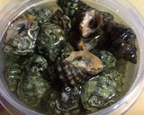 タバコニシの塩ゆで作り方1写真