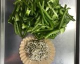 お弁当に！簡単常備菜ピーマンのじゃこ炒め作り方1写真