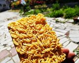 カップ焼きそばの燻製作り方2写真