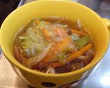 ベジタリアンOK　野菜スープ作り方10写真