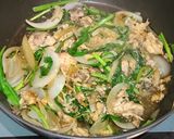 鯖缶de鯖ニラ炒め作り方1写真