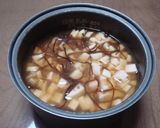 炊飯器一つで☆ホクホク蓮根炊き込みご飯作り方3写真