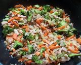 ベーコンとたっぷり野菜のコクうまパスタ作り方10写真