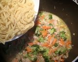 ベーコンとたっぷり野菜のコクうまパスタ作り方16写真