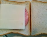 休日朝ごぱん☺クロックムッシュ風♥作り方1写真