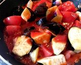 なすと鯖缶のトマト煮作り方4写真