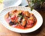 なすと鯖缶のトマト煮作り方6写真