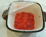 ケーキ風ジャムサンド 離乳食作り方1写真