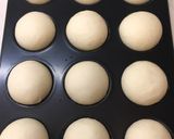 メロンパンdeコッタ紫陽花ミニマフィン型作り方17写真