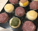 メロンパンdeコッタ紫陽花ミニマフィン型作り方20写真