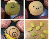 メロンパンdeコッタ紫陽花ミニマフィン型作り方22写真